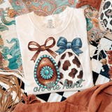 On The Hunt Western Egg DTF Heat Transfer