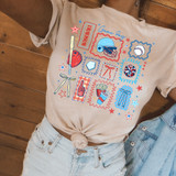 Baseball Game Day Collage DTF Heat Transfer