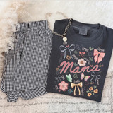 Mama Floral Bow Doodle DTF Heat Transfer