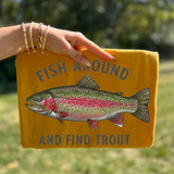 Fish Around & Find Trout DTF Heat Transfer
