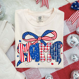 Patterned USA Mama DTF Heat Transfer