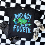 Toad-Ally On To BLUE DTF Heat Transfer