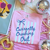 Currently Crashing Out Stripes DTF Heat Transfer