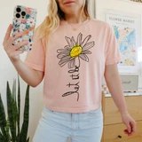 Let It Go Daisy DTF Heat Transfer