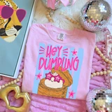 Hey Dumpling Stripes  DTF Heat Transfer