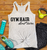 Gym Hair Don't Care Sublimation Transfer
