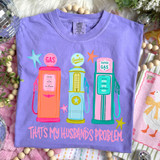Retro That's My Husband's Problem DTF Heat Transfer