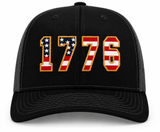 1776 Embroidered Patch – Hat Bar Ready