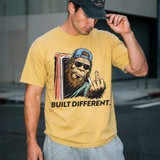 Built Different Sasquatch DTF Heat Transfer