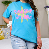 Small Shop Hallelujah Green Star DTF Heat Transfer