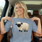 Faux Yarn The Lord Is My Shepherd DTF Heat Transfer