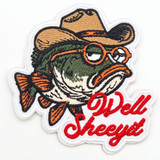 Well Sheeyit Embroidered Hat Patch – 3" x 3"