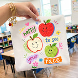Happy To See Your Face Teacher DTF Heat Transfer
