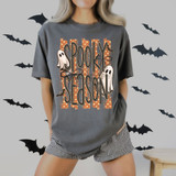Spooky Season Polka Dot Stripes DTF Heat Transfer