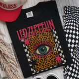Retro Band Tees - Knockout Black DTF Heat Transfer