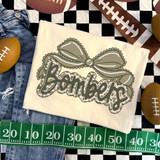 Camo Bow School Mascot DTF Heat Transfer