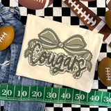 Camo Bow School Mascot DTF Heat Transfer