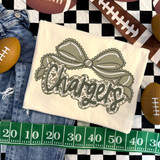 Camo Bow School Mascot DTF Heat Transfer