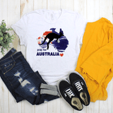 Kangaroo Pray for Australia Sublimation Transfer
