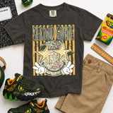 Grade Level Camo Smiley DTF Heat Transfer