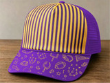 Pinstripe Kickoff Collection Football Structured Cotton Trucker Hats