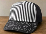 Pinstripe Kickoff Collection Football Structured Cotton Trucker Hats
