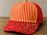 Pinstripe Kickoff Collection Football Structured Cotton Trucker Hats