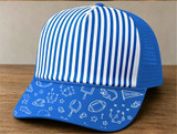 Pinstripe Kickoff Collection Football Structured Cotton Trucker Hats