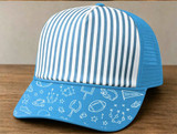 Pinstripe Kickoff Collection Football Structured Cotton Trucker Hats