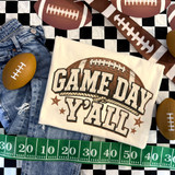 Game Day Y'all DTF Heat Transfer