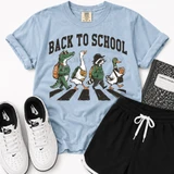 Back to School Animal Crew DTF Heat Transfer