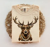 Glam Elk DTF Heat Transfer