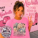 Dolly Parton Tribute DTF Transfer | Retro Bootleg Country Music Design