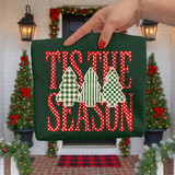 Tis The Season DTF Transfer | Polka Dot Christmas Tree Design