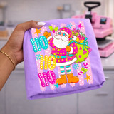 Ho Ho Ho Santa DTF Transfer | Whimsical Christmas Design