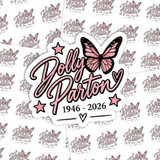 Dolly Parton 1946–2026 Memorial Sticker Sheet