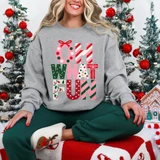 Oh What Fun DTF Transfer | Retro Christmas Holiday Design