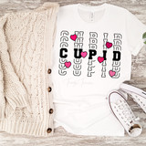 Cupid word stack Valentines Sublimation Transfer