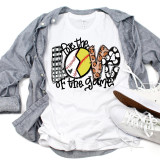 For The Love of The Game Softball and Baseball Split Sublimation Transfer T-shirt with a graphic design and casual clothing and sneakers.