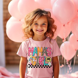 mama's girl in soft pink