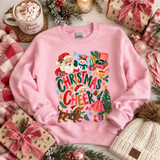 Christmas Cheer DTF Transfer | Retro Holiday Vintage Design