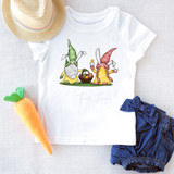 Easter gnomes watercolor bunny egg hunting Sublimation Transfer