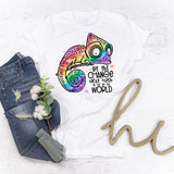 Chameleon Be The Change Sublimation Transfer