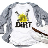 Girls Like To Play In The Dirt Softball Sublimation Transfer