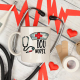 ICU nurse watercolor Nursing Medical field Sublimation Transfer