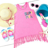 Summer Pocket Screen Print Heat Transfer