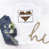 Free spirit Kind heart Brave soul leopard Sublimation Transfer