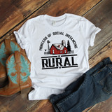 Rural: Pioneers of Social Distancing Sublimation Transfer