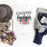 Choose Kindness floral Sublimation Transfer Choose Kindness floral Sublimation Transfer