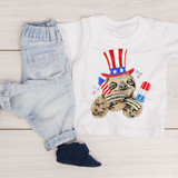 Patriotic Sloth Boys youth unisex kids Sublimation Transfer